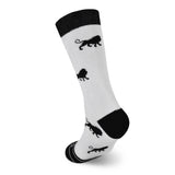 Lions White Soft Socks