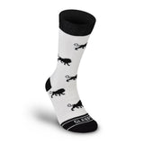 Lions White Soft Socks