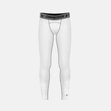 White Kids compression tights / leggings