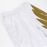 Icarus White and Gold shorts