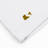 Icarus White and Gold shorts
