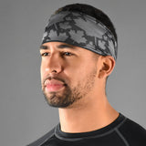 Canada Maple leaf black OPS Double-sided Wide Headband