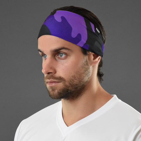 Juice Purple Double-sided Wide Headband