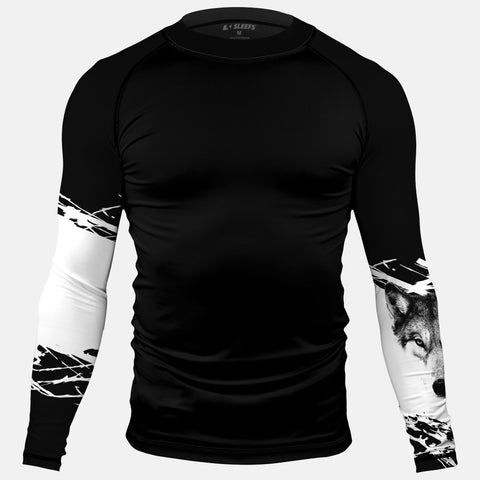 Ripped Wolf long sleeve jersey