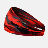 Woodland Red Double-sided Wide Headband