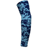 Pixel Navy and Blue arm sleeve