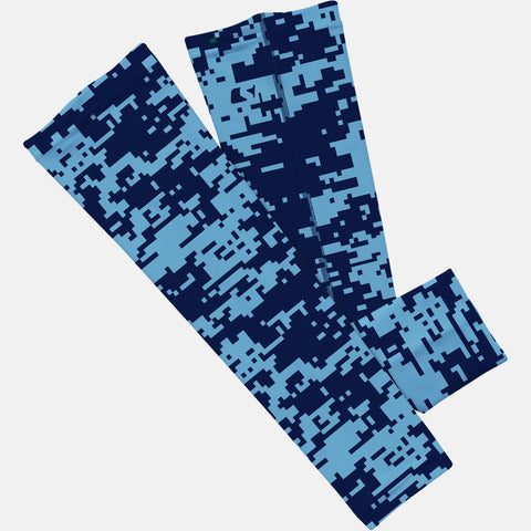 Pixel Navy and Blue arm sleeve