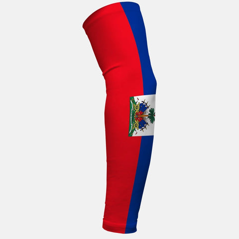 Haiti Flag Kids Arm Sleeve