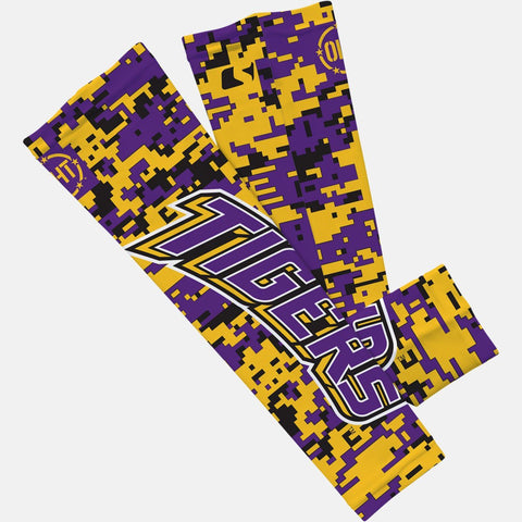 Louisiana State University Purple & Yellow Digital Camouflage
