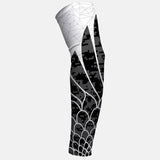 Icarus Black and  White Outline Arm Sleeve