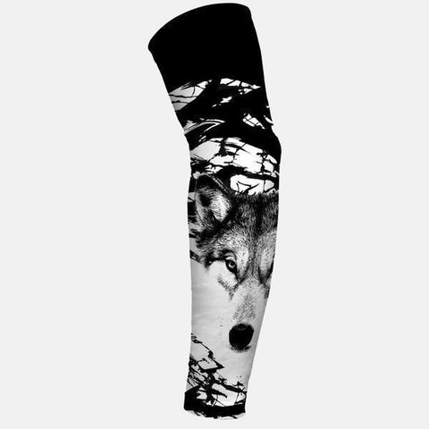 Ripped Wolf Kids Arm Sleeve