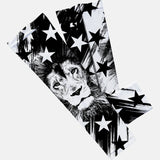 Stars with white lion arm sleeve
